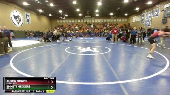 150 lbs Cons. Round 4 - Austin Brown, Clovis West vs Emmett Medders, Rio Vista