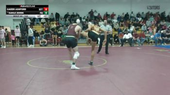 144 lbs Cons. Round 3 - Kahle Zerbe, Poquoson vs Caizer Ashford, Nottoway