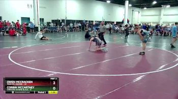 150 lbs Round 6 (8 Team) - Owen Mccracken, Team STL Orange vs Corbin McCartney, Carolina Exteme Black