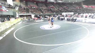 170-190 lbs Champ. Round 2 - Rosalynn Diaz, Delta Wrestling Club vs Brooklyn Tuttle, Diablo Wrestling Club