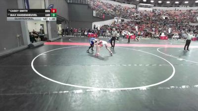 135 lbs Quarterfinal - Max VandenHeuvel, Morrissey Grappling Co. vs Casey Smith, Askren Wrestling Academy