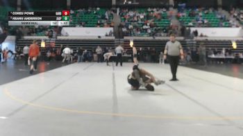 6A 144 lbs Semifinal - Coreu Powe, Gardendale Hs vs Keanu Anderson, Jasper