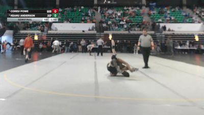 6A 144 lbs Semifinal - Coreu Powe, Gardendale Hs vs Keanu Anderson, Jasper