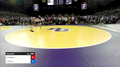 190 lbs Cons 64 #2 - Elijah Hawes, UT vs Trent True, NY