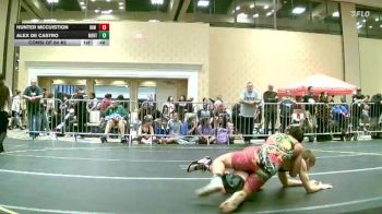 144 lbs Consi Of 64 #2 - Hunter McCuistion, Rim Of The World vs Alex De Castro, North Coast Grapplers