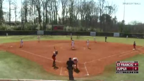 Replay: Saint Francis vs IUPUI | 2022 Elon Softball Classic