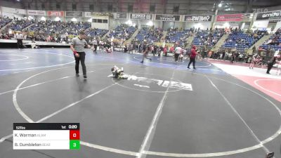 52 lbs 5th Place - Kashton Warman, Alamosa Wrestling vs Beyeler Dumbleton, Bear Cave