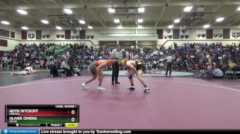195 lbs Cons. Round 1 - Oliver Owens, Solon vs Adyn Wyckoff, Carlisle