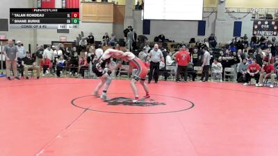 157 lbs Consi Of 8 #2 - Talan Rondeau, Silver Lake vs Shane Burke, Oliver Ames