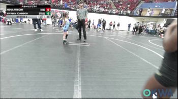 52-55 lbs Rr Rnd 2 - Nova Wright, D3 Wrestling Cluib vs Kynley Johnson, Division Bell Wrestling