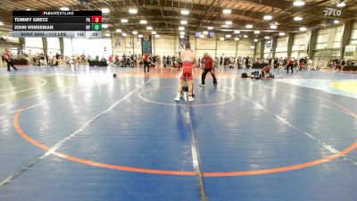 113 lbs Consi Of 16 #2 - Tommy Gretz, PA vs John Winseman, NY