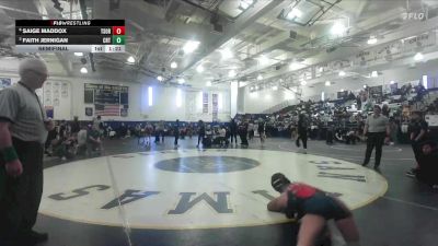 125 lbs Semifinal - Saige Maddox, Tesoro vs Faith Jernigan, Cerritos