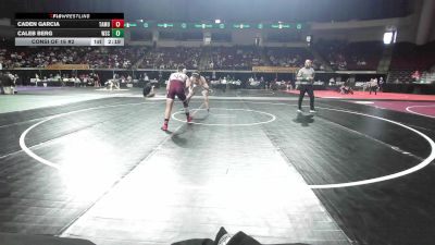 149 lbs Consi Of 16 #2 - Caden Garcia, Texas A&M vs Caleb Berg, Wayne State College