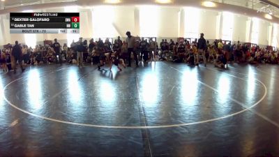 70 lbs Champ. Round 1 - Gable Tan, Nova WC vs Dexter Galofaro, Scanlan Wrestling Academy