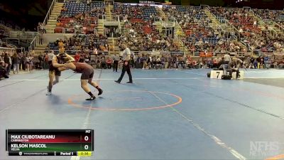 172 lbs Cons. Round 1 - Kelson Mascol, Velva vs Max Ciubotareanu, Carrington