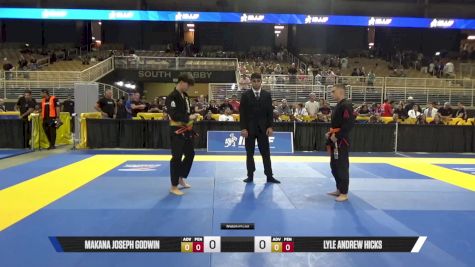 Lyle Andrew Hicks vs Makana Joseph Godwin 2025 Pan Kids Jiu-Jitsu IBJJF Championship
