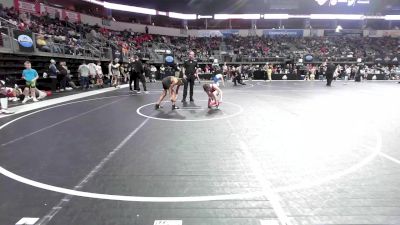 100 lbs Consi Of 8 #1 - Jaren Rebbe, King Select vs JaMir Newsome, Lion's Den Wrestling Academy