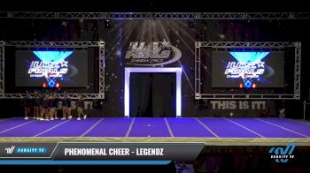 Phenomenal Cheer - Legendz [2021 L4 Performance Recreation - 8-18 Years Old (NON) - Small Day 1] 2021 The U.S. Finals: Ocean City