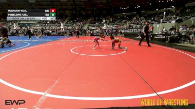 60 lbs Consolation - Madison Vigil, Black Fox Academy vs Penelope Hall, Thunder Wrestling Club