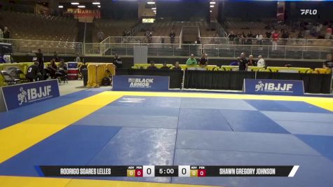 Shawn Gregory Johnson vs Rodrigo Soares Lelles 2025 Pan Jiu Jitsu IBJJF Championship