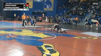 150 lbs Quarterfinal - Maverick Beckwith, Norwich vs Charlie Desena, Lake Highland Preparatory School