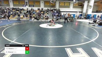 120 lbs Consi Of 8 #1 - Edward Waters, Platt vs Ethan Weaver, Notre Dame-West Haven