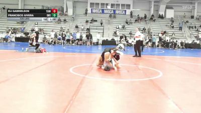 126 lbs Rr Rnd 1 - Eli Gabrielson, Team Diamond Fish - HSB vs Francisco Juvera, Doughboy Black - HSB