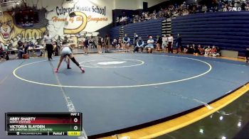 114B Quarterfinal - Victoria Slayden, Life Christian Academy (Chester) vs Abby Shabty, North Stafford