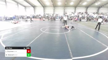65 lbs 5th Place - Liam Guzman, Other Team vs Wade Steinert, Sentinels Wr Ac