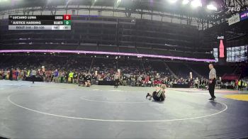 D2-120 lbs Cons. Round 3 - Justice Harding, Williamston vs Luciano Luna, Linden