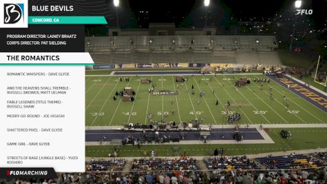 Blue Devils "The Romantics" at 2024 DCI Houston