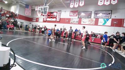 155 lbs Semifinal - Spencer Holum, Northeast Take Down Club vs Caden Gibby, Hornet Wrestling Club