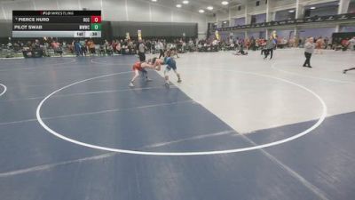 120 lbs Cons. Rd Of 16 - Pilot Swab, Michigan West Wrestling Club vs Pierce Hurd, Rapid City Central