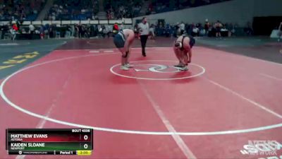 4A-285 lbs Semifinal - Kaiden Sloane, Newport vs Matthew Evans, Astoria