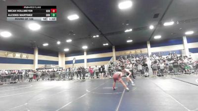 150 lbs Round Of 128 - Micah Kollmeyer, Scripps Ranch HS vs Alcides Martinez, Christopher Columbus HS