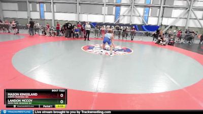 110 lbs Cons. Round 2 - Mason Kingsland, North Montana WC vs Landon McCoy, Deer Park Ironman WC