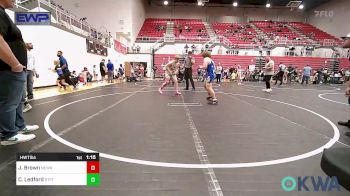 Rr Rnd 3 - Jacob Brown, Newkirk Takedown Club vs Creek Ledford, Standfast