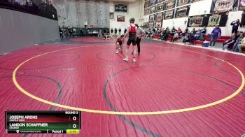 134-136 lbs Round 3 - Landon Schaffner, Legend vs Joseph Arons, Castle View