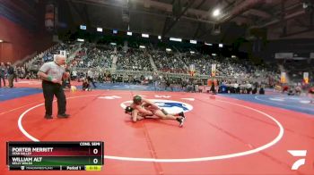 4A-152 lbs Cons. Semi - Porter Merritt, Star Valley vs William Alt, Kelly Walsh