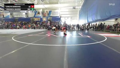155 lbs Quarterfinal - Veronica Madrid, Derby vs Evelyn Sandoval, Liberal