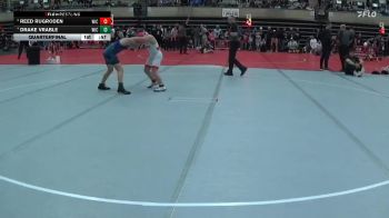 115 lbs Quarterfinal - Drake Vrable, De Pere Redbirds vs Reed Rugroden, Jack Pine Savage