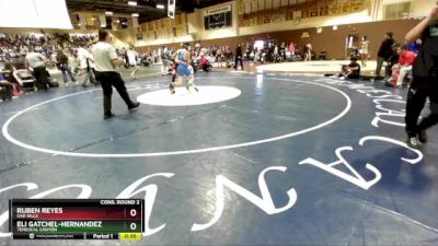 120 lbs Cons. Round 2 - Eli Gatchel-Hernandez, Temescal Canyon vs Ruben Reyes, Oak Hills