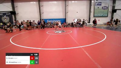 141 lbs Semifinal - Gavin Green, Meatballs vs Matthew Almedina, Mat Assassins Black