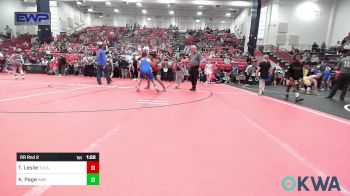 120-131 lbs Rr Rnd 2 - Terico Leslie, Tulsa North Mabee Stampede vs Knox Page, Wichita Blue Knights