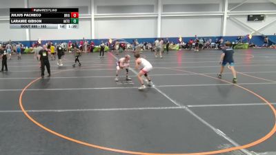 165 lbs Champ. Round 2 - Julius Pacheco, Unattached vs Laramie Gibson, All American TC