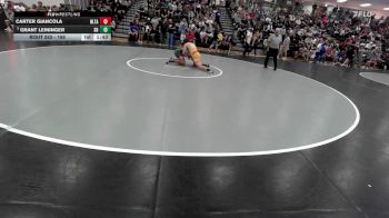 165 lbs Champ. Round 1 - Grant Leininger, Southern Boone vs Carter Giancola, Next Level Training Academy