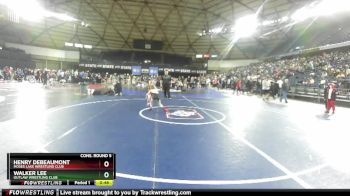 59 lbs Cons. Round 5 - Henry DeBeaumont, Moses Lake Wrestling Club vs Walker Lee, Outlaw Wrestling Club