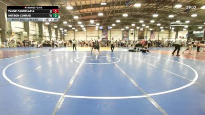 285 lbs Round Of 16 - Zayne Candelaria, AZ vs Hutson Conrad, VA