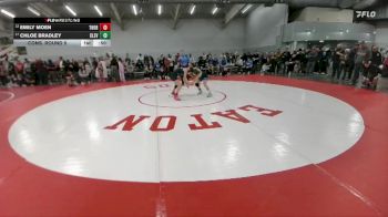105 lbs Cons. Round 5 - Chloe Bradley, Cleveland vs Emily Moen, Thornton