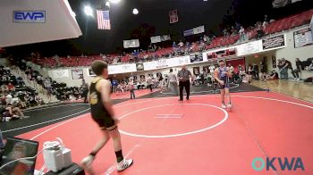 92 lbs Rr Rnd 4 - Declan Forrest, Vinita Kids Wrestling vs ZAYNE DODSON, Prairie Grove Youth Wrestling